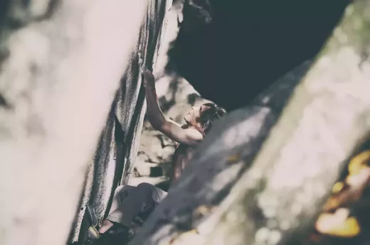 Climbing Naranjo de Bulnes in Spain