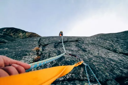Rock Climbing the Silence Project Hard Hanshelleren
