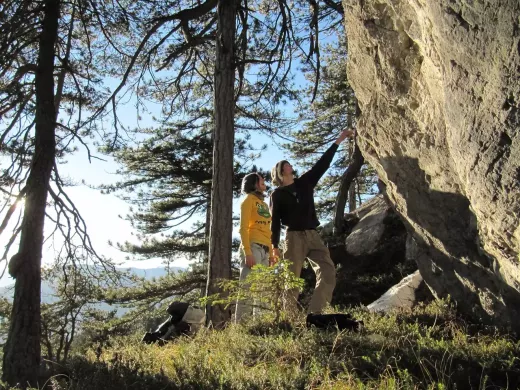 Rock-over Technique - Rock Climbing